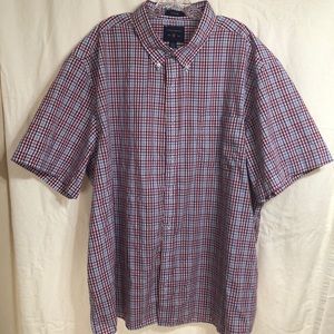 Saddlebred Men’s 3XL Short-Sleeved Button-Down